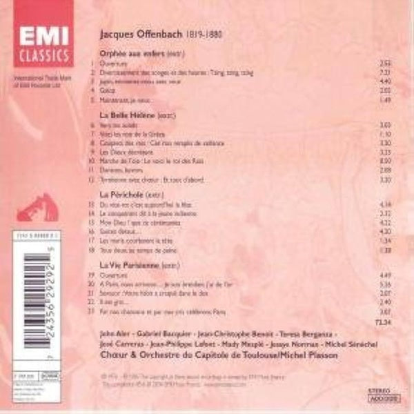 Orphée aux enfers - Front Cover