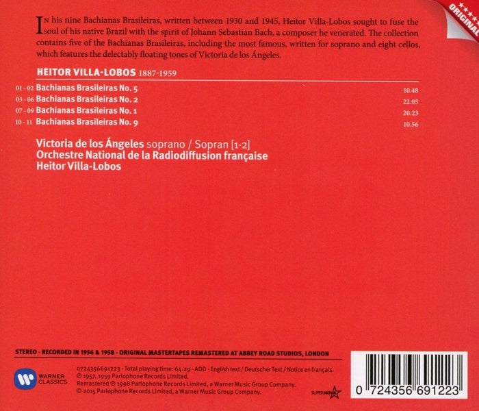 Bachianas brasileiras - Front Cover