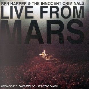 Live from Mars - Front Cover
