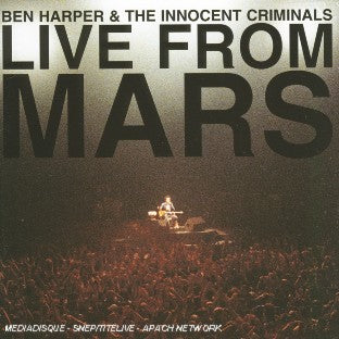 Live from Mars - Front Cover