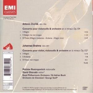 Dvorak : Concerto pour violoncelle - Front Cover