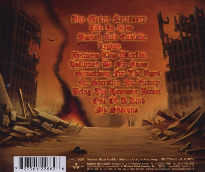 No Sacrifice, No Victory - Front Cover