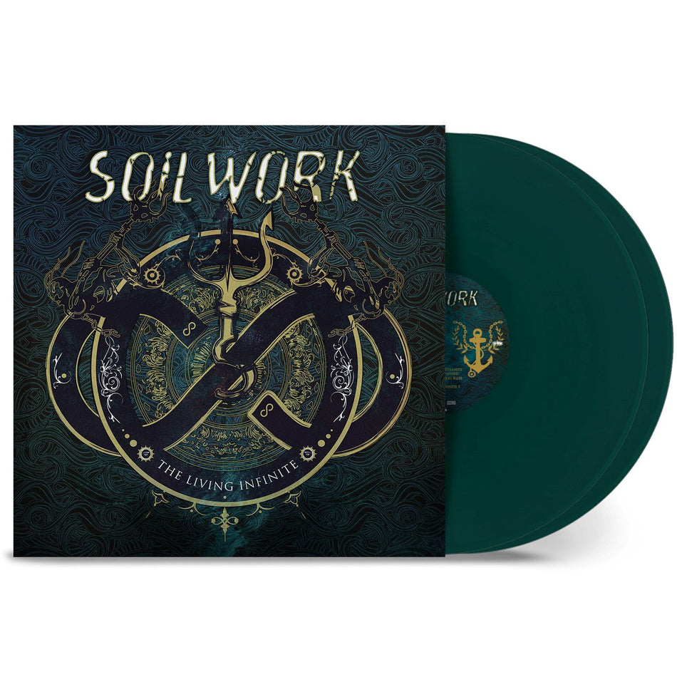 The Living Infinite (Vinyle Couleur Vert) - Front Cover