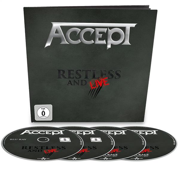 Restless & live - Front Cover