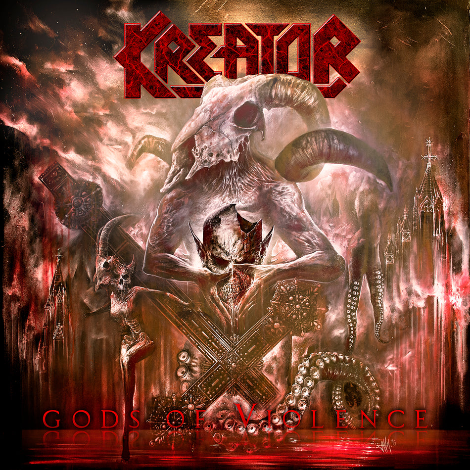 GODS OF VIOLENCE - Front Cover