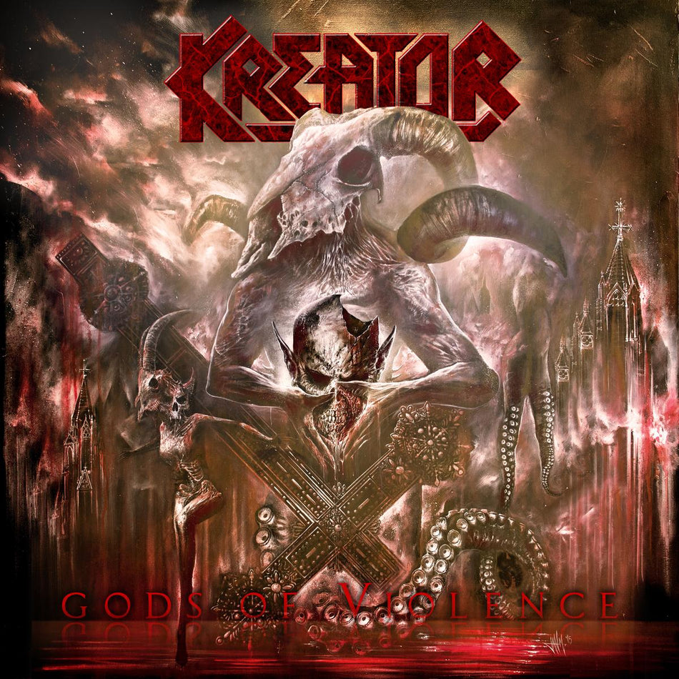 GODS OF VIOLENCE - Front Cover