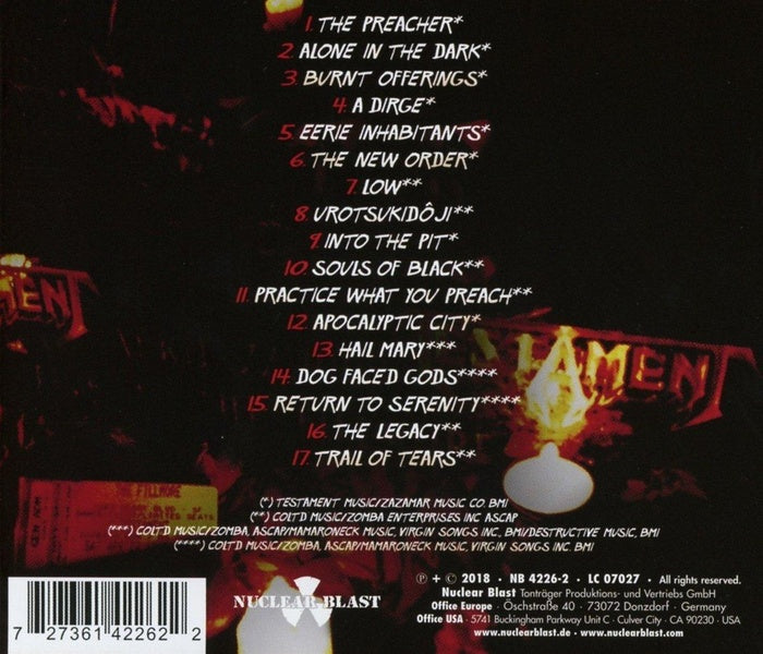 Live at The Fillmore - Front Cover
