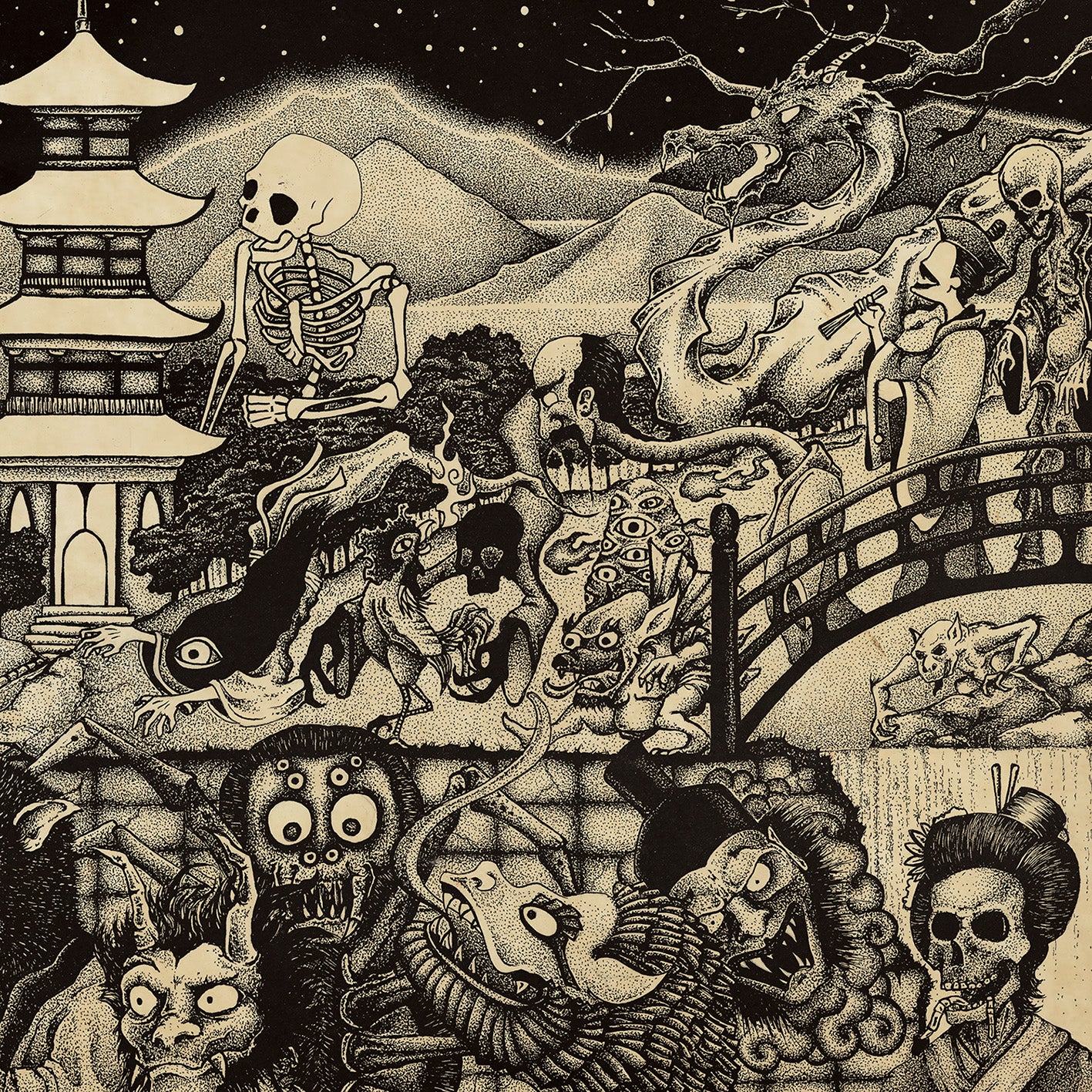 NIGHT PARADE OF ONE HUNDRED DEMONS - Back Cover