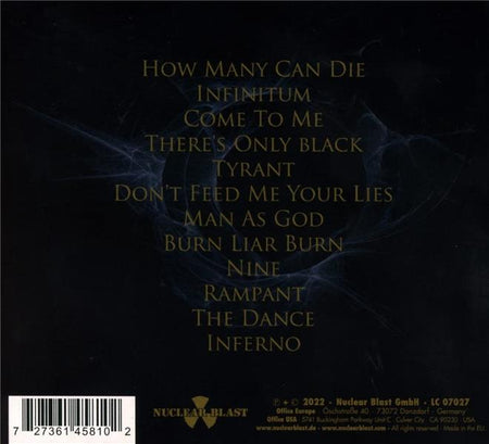 There's Only Black - Front Cover