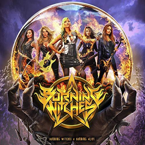 Burning Witches + burning alive - Front Cover