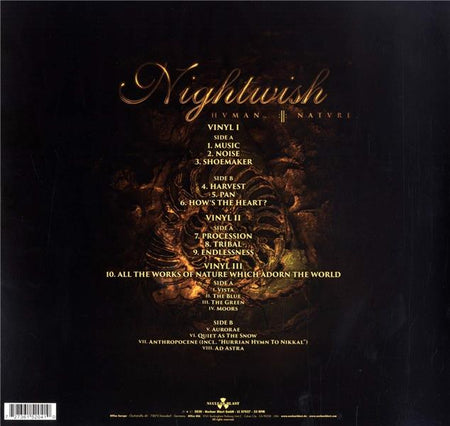 HUMAN. :II: NATURE. - Front Cover