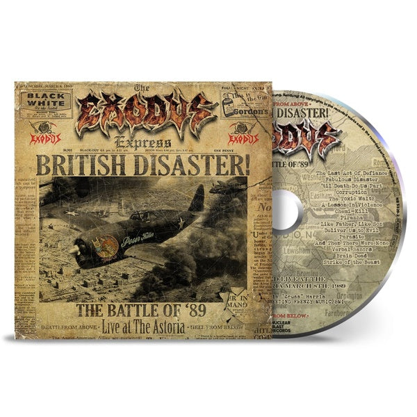 British Disaster! (The Battle of '89 - Live At The Astoria) - Front Cover