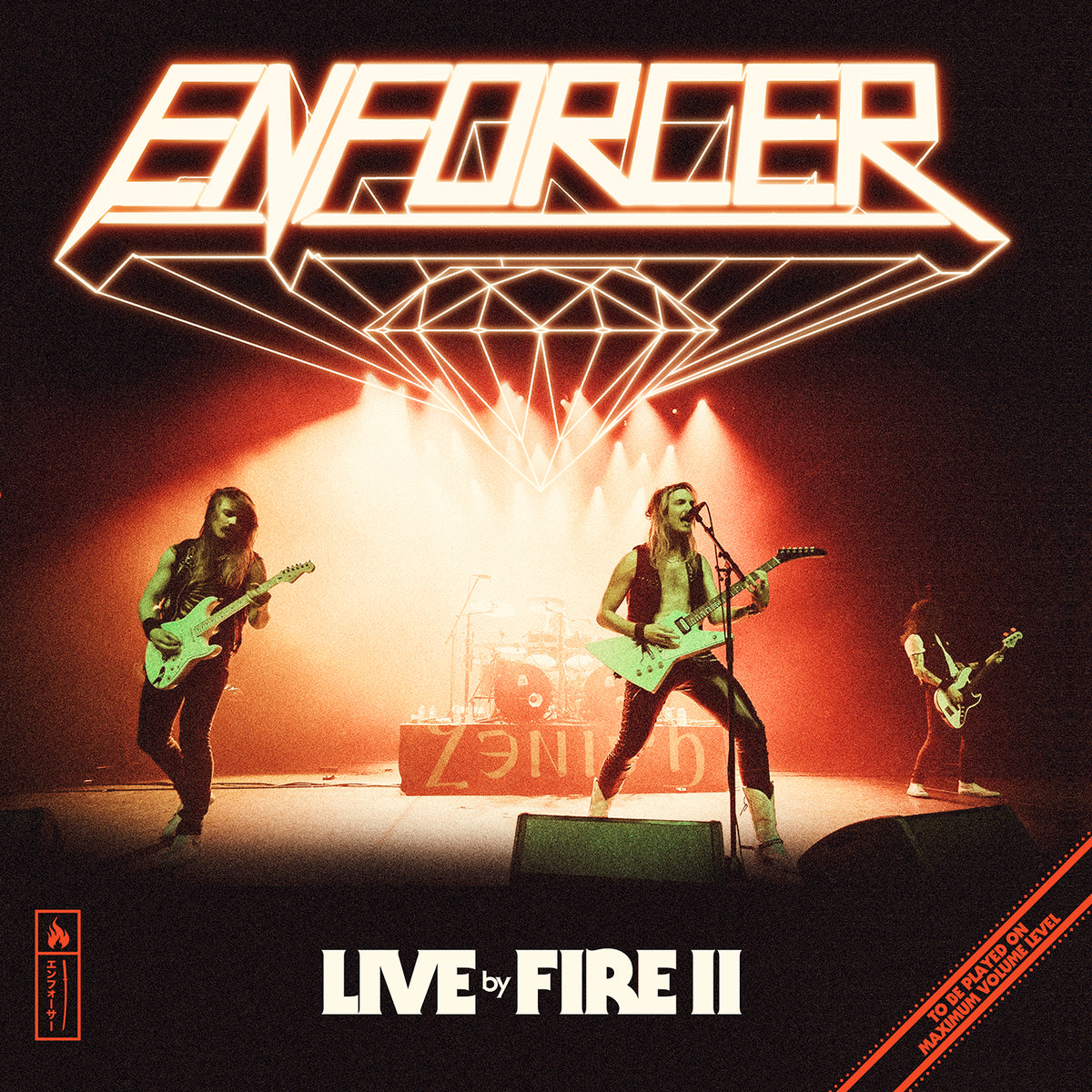 LIVE BY FIRE II - Front Cover