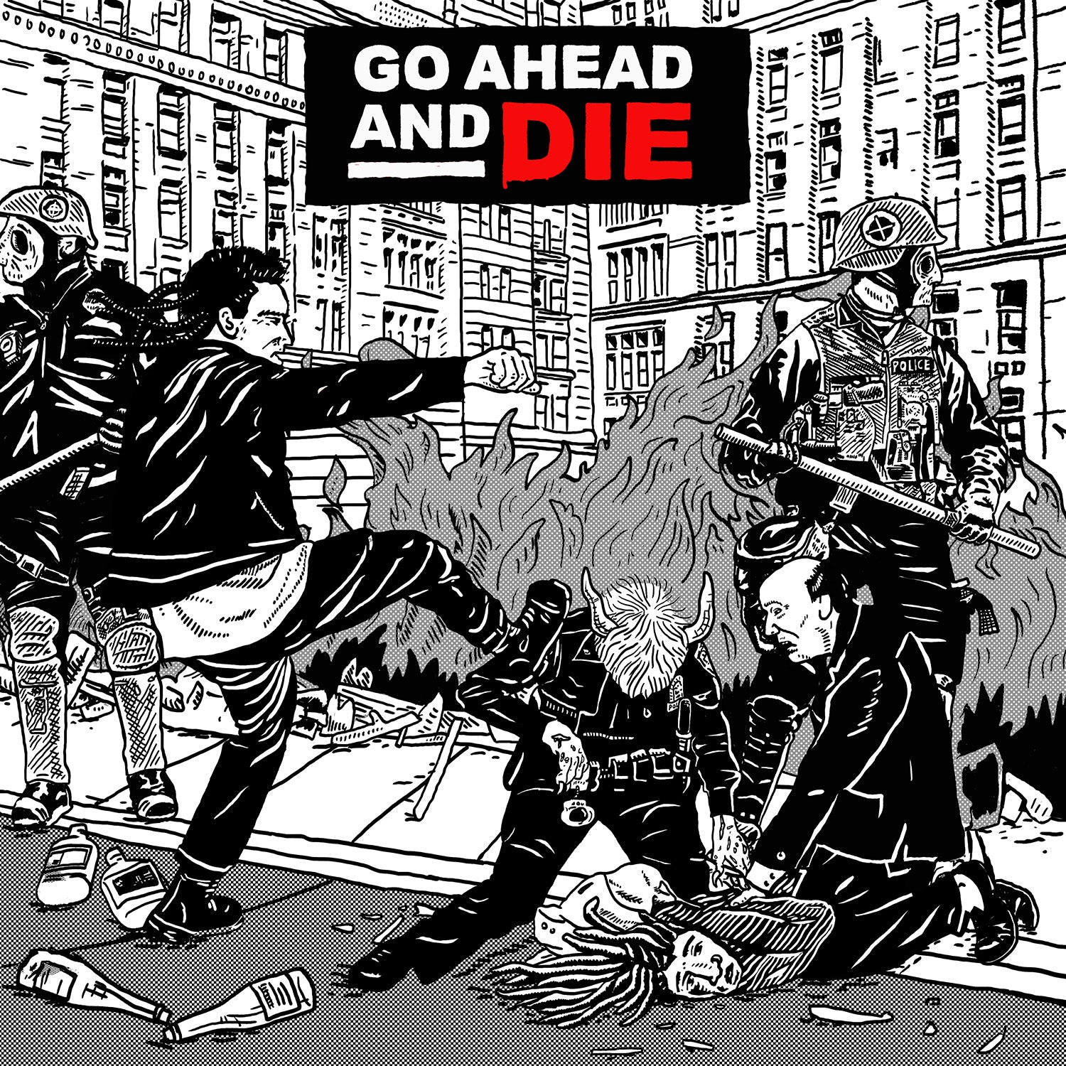 GO AHEAD AND DIE - Front Cover