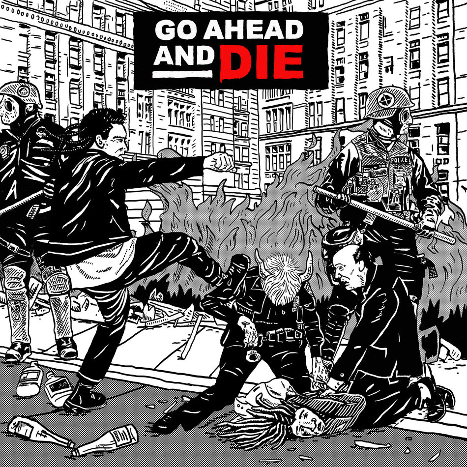 GO AHEAD AND DIE - Front Cover