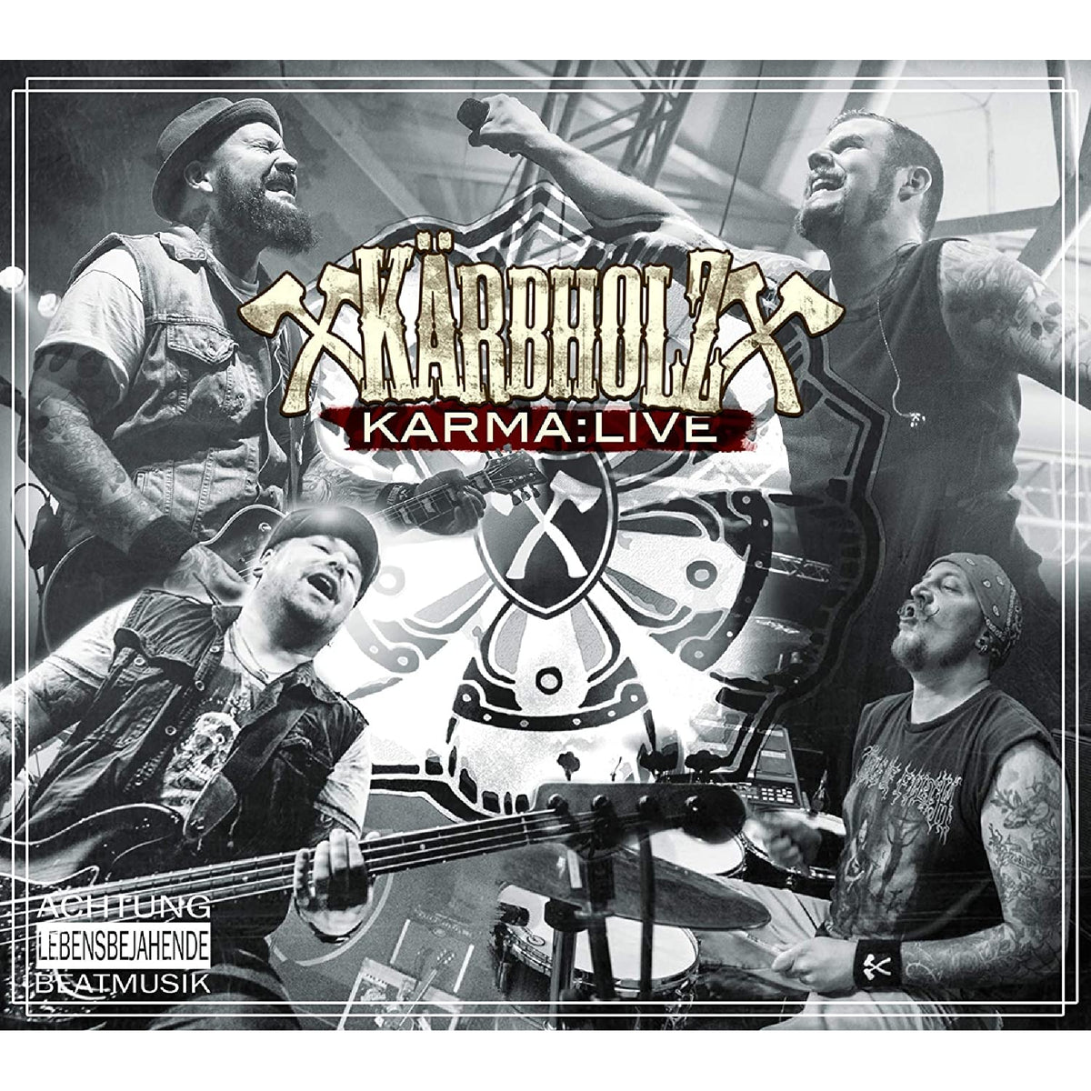 Karma Live - Front Cover