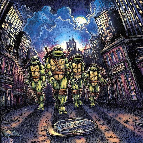 Teenage Mutant Ninja Turtles II: The Secret Of The Ooze (Les tortues ninja II) - Front Cover