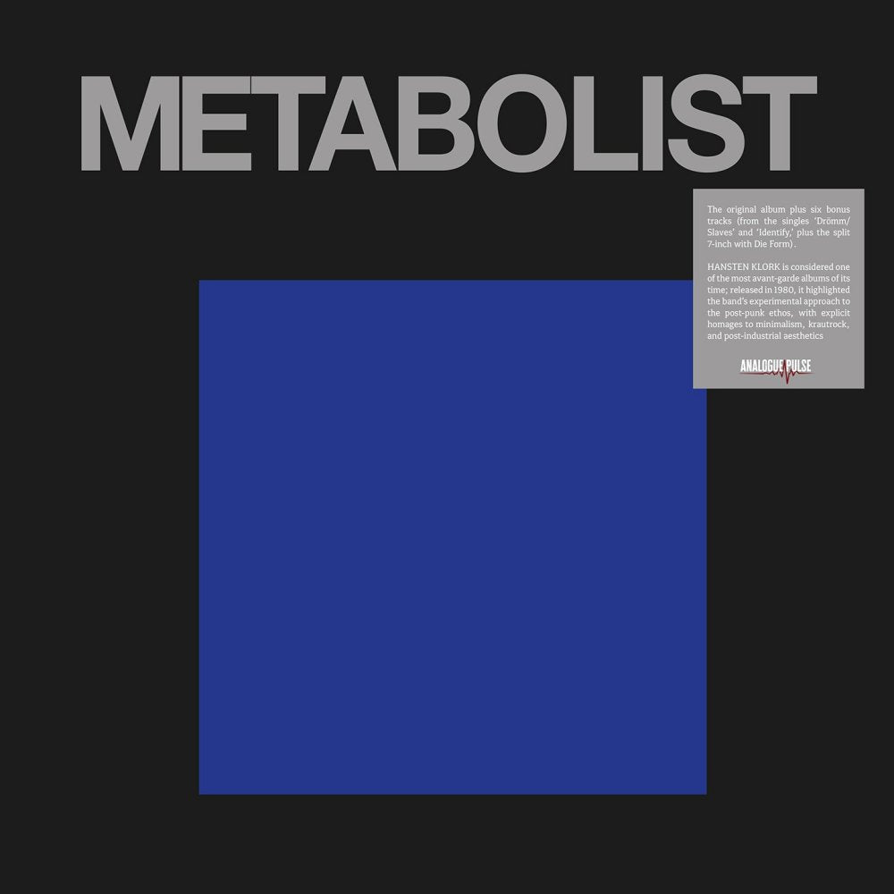 Hansten Klork - Front Cover