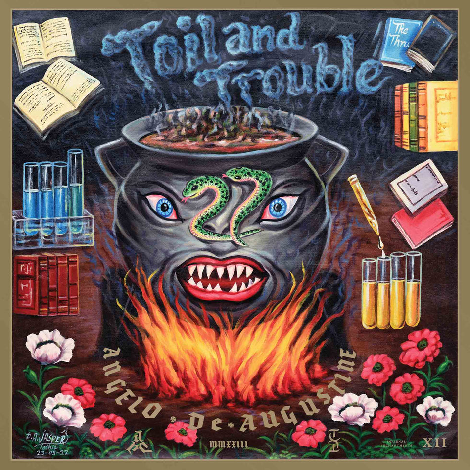 Toil And Trouble - Vinyle Dore - Front Cover
