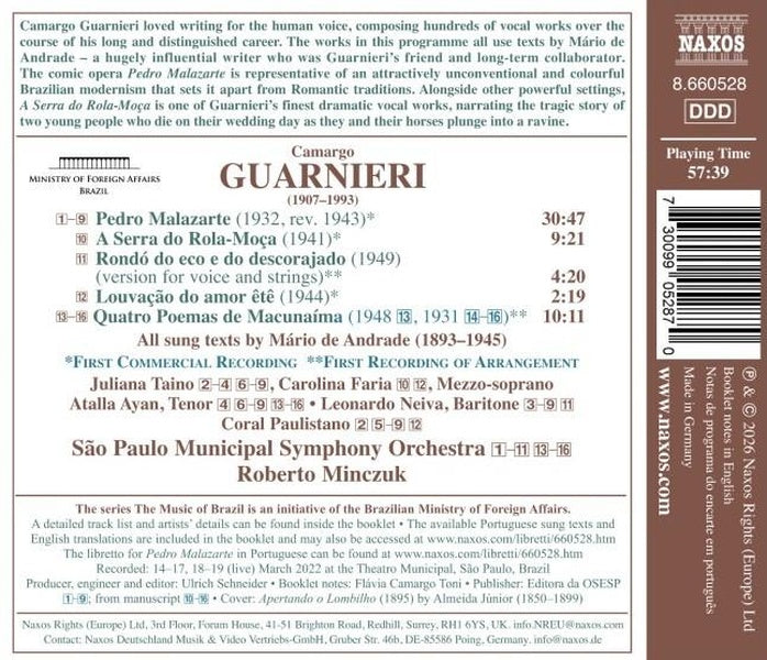 Pedro Malazarte, A Serra do Rola-Moca & Quatro Poemas de Macunaima - Front Cover