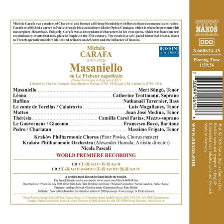 Masaniello - Front Cover