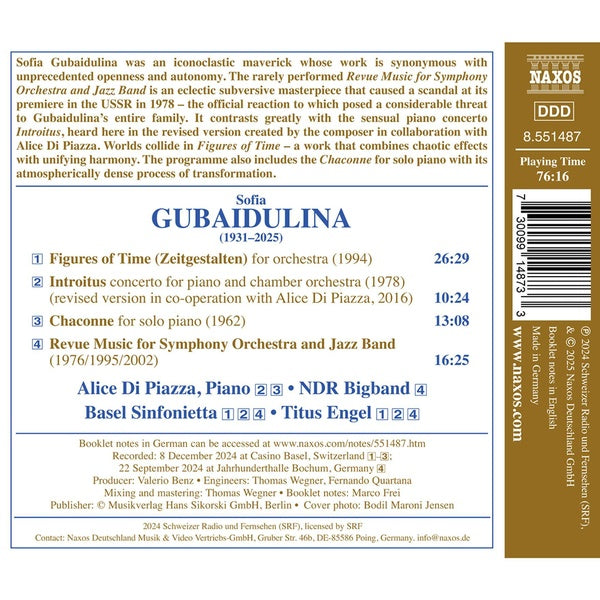 Œuvres orchestrales - Front Cover