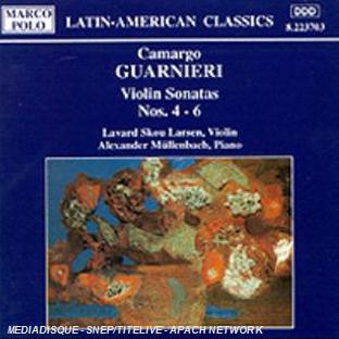 Sonates pour violon et piano N°4 à N°6 - Front Cover
