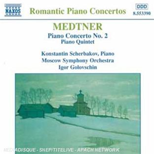 Concerto pour piano N°2 - Front Cover
