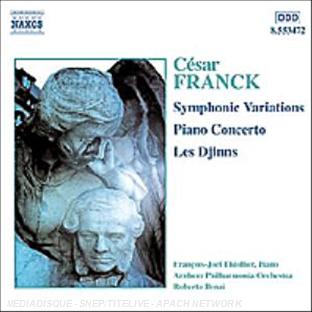 Variations symphoniques - Concerto pour piano N°2, opus 11 - Front Cover
