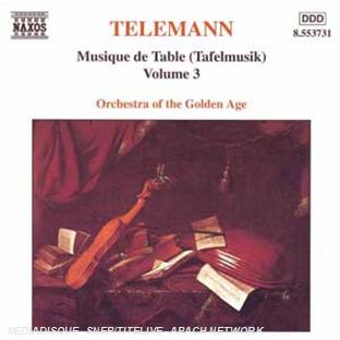 Tafelmusik partie II / vol.3 - Front Cover