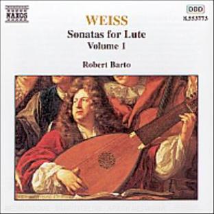 Sonates pour luth, Volume 1 - Front Cover