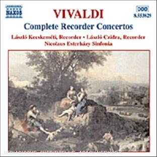 Concertos pour flûte à bec - Front Cover
