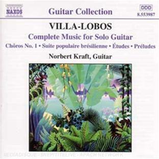 Oeuvres complètes pour guitare - Front Cover