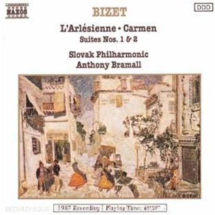 Suites N°1 et N°2 de 'Carmen' et de 'Arlésienne' - Front Cover