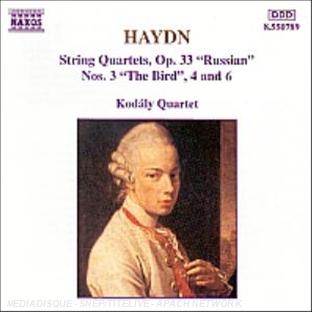 Quatuors à cordes "Russes" opus 33, N°3, N°4, et N°6 - Front Cover