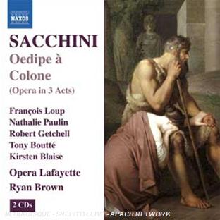 Oedipe à Colone - Front Cover