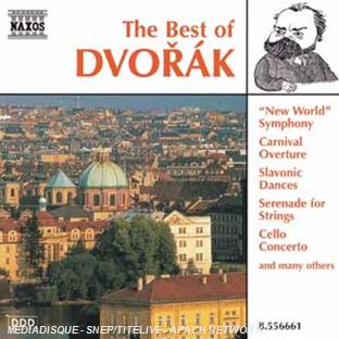 Best of Dvorak - Front Cover