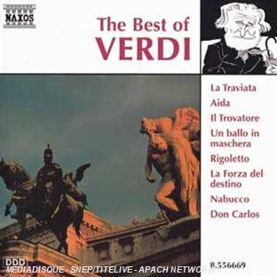 Best of Verdi - Front Cover