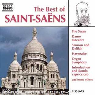 Best of Saint-Saens - Front Cover
