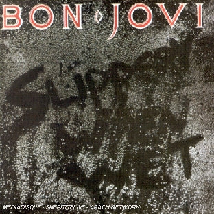 Slippery when wet - Front Cover