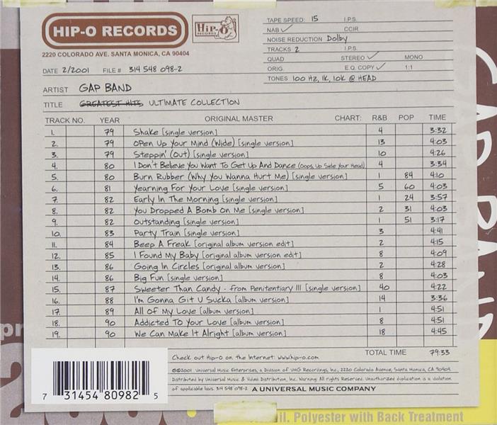 Ultimate collection - Front Cover