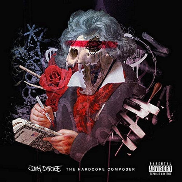 The Hardcore Composer/Red Vinyl - Front Cover