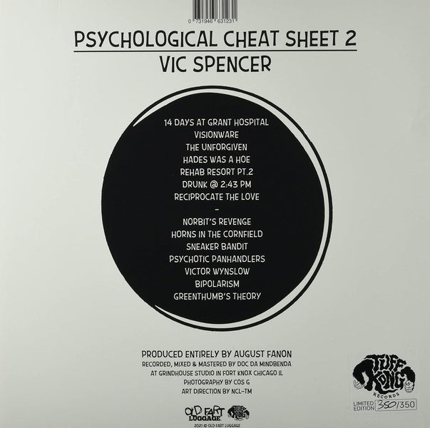 Psychological Cheat Sheet 2 - Front Cover