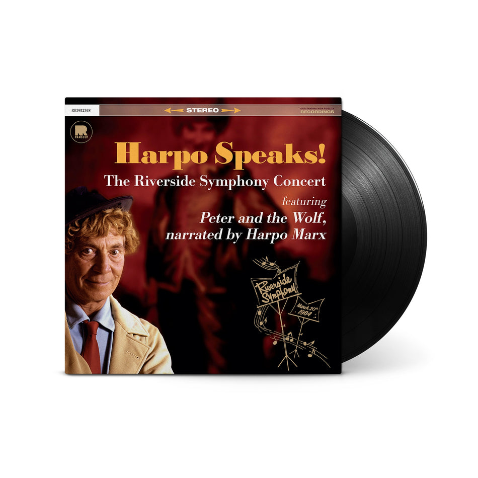 Harpo Speaks! - The Riverside Symphony Concert featuring Peter and the Wolf - Front Cover