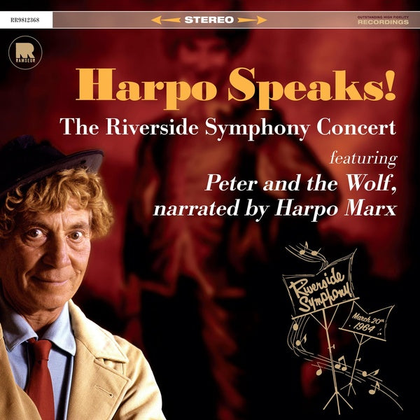 Harpo Speaks! - The Riverside Symphony Concert featuring Peter and the Wolf - Front Cover