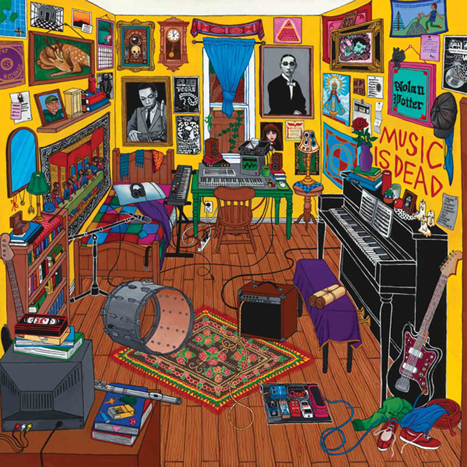 Music Is Dead - Front Cover