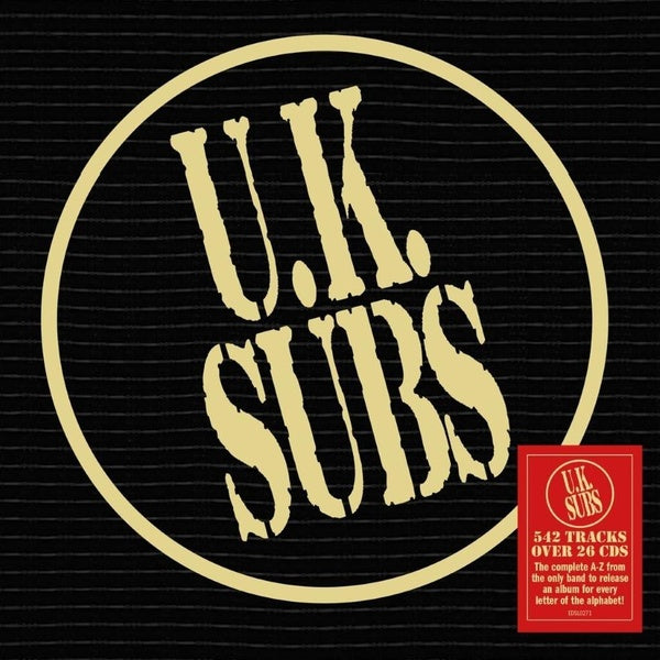 A To Z Of The UK Subs Coffret - Front Cover