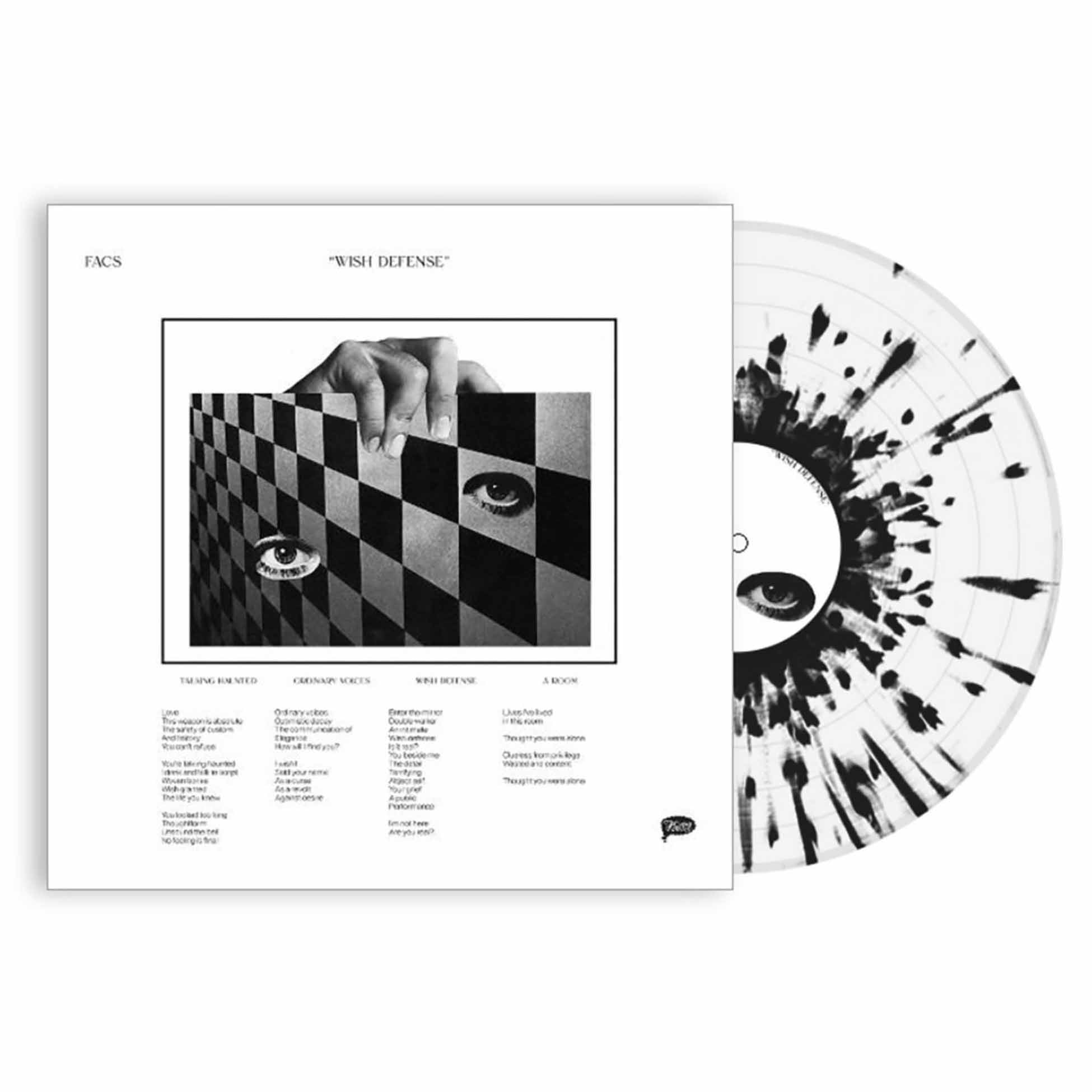 Wish Defense - Vinyle Splatter Noir Et Transparent - Front Cover