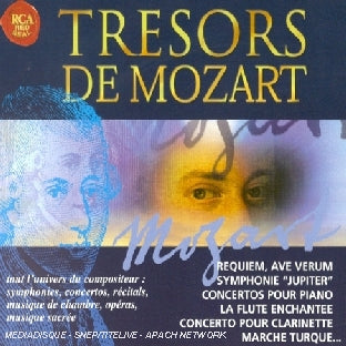 Trésors de Mozart Coffret - Front Cover
