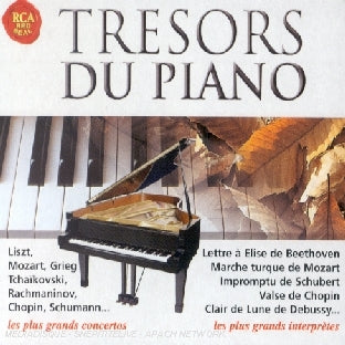 Trésors du piano - Coffret 4 CD - Front Cover